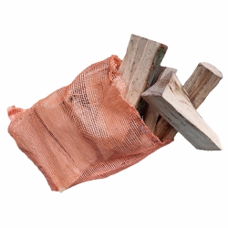 Brennholz im Netzsack (trocken), Buche – Image 2