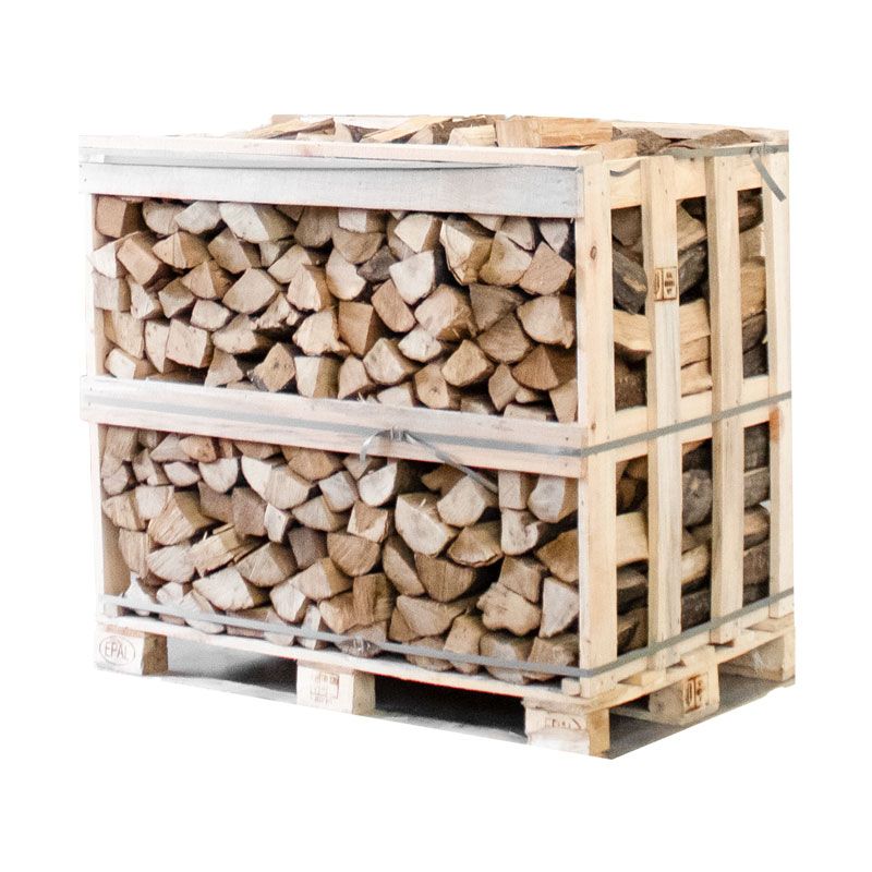 Halbe palette kammergetrocknetes gespalten Hainbuche Brennholz 25cm – Image 2