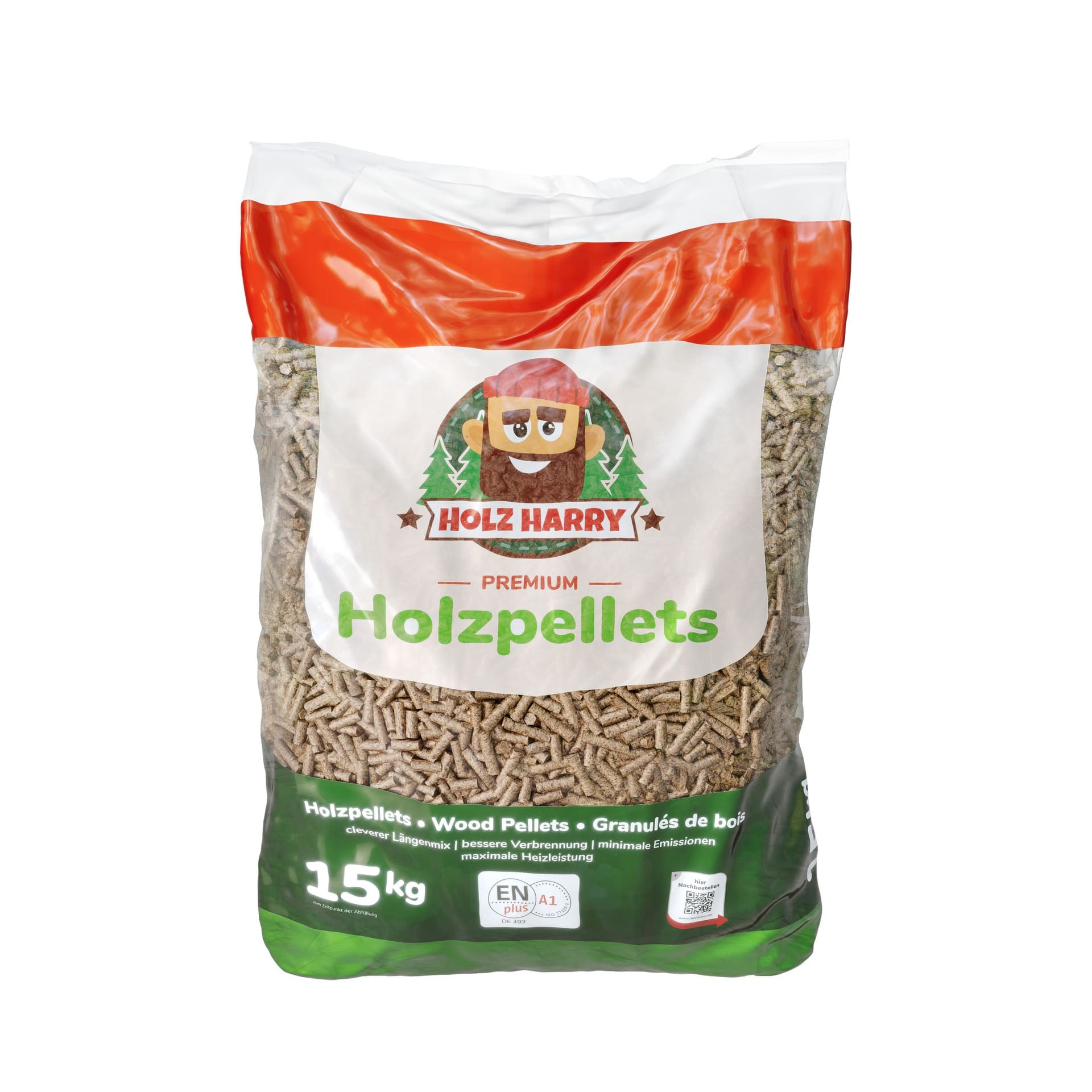 Holz Harry Premium Holzpellets 975 kg ENplus A1 | Bilge Chauffage – Image 3
