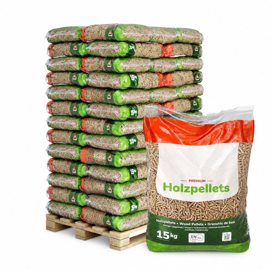 Holz Harry Premium Holzpellets 975 kg ENplus A1 | Bilge Chauffage