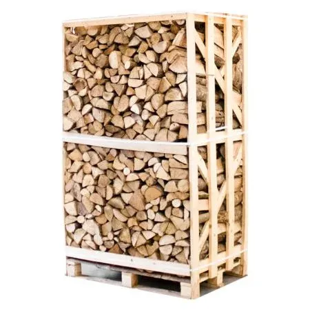 Palette Kammergetrocknetes gespalten Akazie Brennholz 25 cm – Image 2