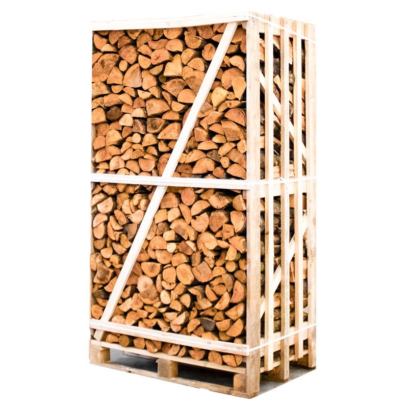 Palette kammergetrocknetes gespalten Erle Brennholz 25cm – Image 2